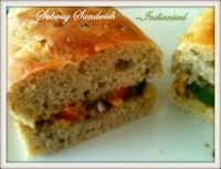 Subway Sandwich Indianised