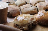 Sourdough Fruit Buns