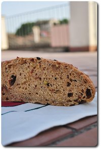 Bread With Olives And Sun Dried Tomatoes