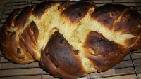 Apricot & Ginger Braided Loaf