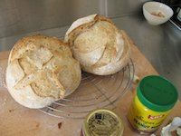 Stoned Sesame Sourdough