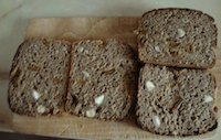 Chardonnay Rye Sourdough With Apricots And Almonds