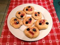 Peach And Cream Cheese Kolaches