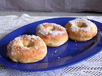 Baked Banana Doughnuts