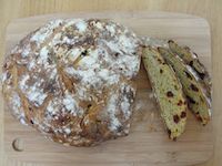 Mango Cranberry Sourdough Bread