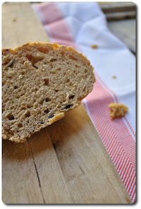 Bread With Paprika, Leek And Sweet Pepper