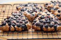 Spelt Blueberry Scones With Coconut