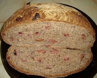 Poppy Seeds And Plums Spelt Sourdough