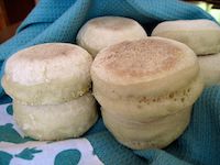 Sourdough English Muffins