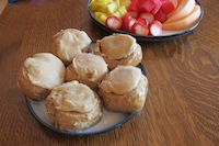 Peanut Butter Fudge Rolls