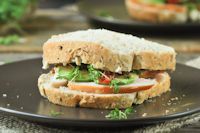 Sandwich With Smoked Chicken And Avocado