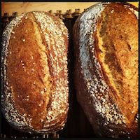 Oat Bread With Wild Yeast