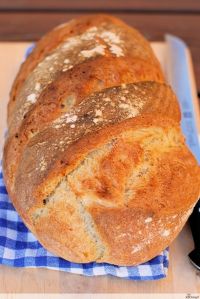 Honig-Haferflocken-Brot (Honey-oat-bread)