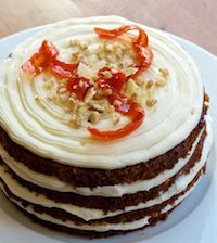 Sourdough Carrot-Ginger Cake