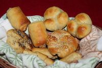 Eggless Dinner Rolls / Eggless Lion House Rolls