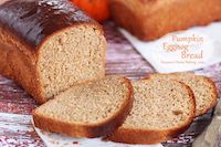 Pumpkin Eggnog Bread