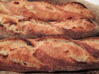 Baguettes With Liquid Levain