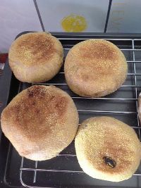 Yeast Water English Muffins