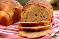 Whole Wheat Hazelnut And Raisin Bread