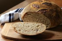 72% Hydration Whole Wheat Sourdough Boule