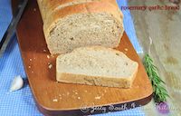 Whole Wheat Rosemary Garlic Bread