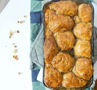 Vegan Salted Caramel Monkey Bread