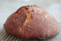 No Knead Rye Bread