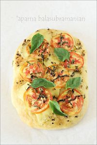 Focaccia Caprese