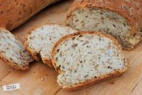 Bread With Linseeds And Eggwhite