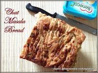 Chat Masala Pull Apart Bread