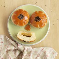 Taro Pumpkin Buns