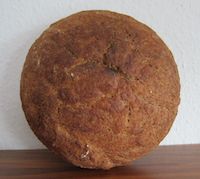 Vollkorn-Couscous-No Knead Bread