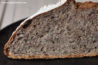 No Knead Bread With Grains & Seeds