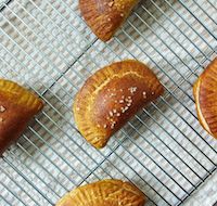 Baked Pretzel Empanadas