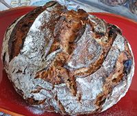 Cherry Tea 36 Hour Sourdough Miche With Cherries