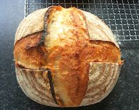 White Sourgdough Boule