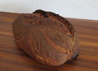 Brot Mit Violetten Kartoffeln