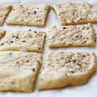 Sourdough Crispbread Crackers