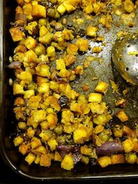 Butternut, Brussels Sprout & Apple Stuffing