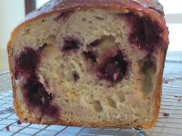 Yeasted Blackberry And Apple Bread