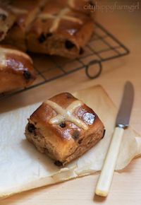 Chocolate Hot Cross Buns