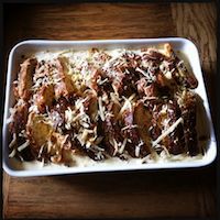 Savoury Bread & Butter Pudding