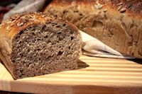 Sourgough Bread With Sunflower Seeds