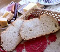 Wheat Rye Mixed Sourdough Bread