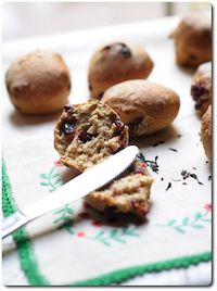 Yoghurt Scones With Cranberries