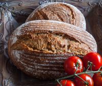 Kamut Turkey Whole Wheat Spelt Tomato Bread