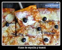 Pizza De Espelta Y Kamut