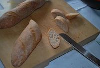 Sourdough Spelt Baguettes