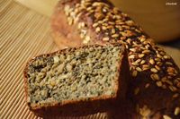 Golden Hamster Bread, Wheat Sourdough Seeds Bread