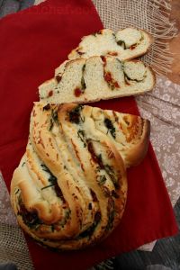 Pane Bianco Filled W/ Garlic, Tomato & Basil